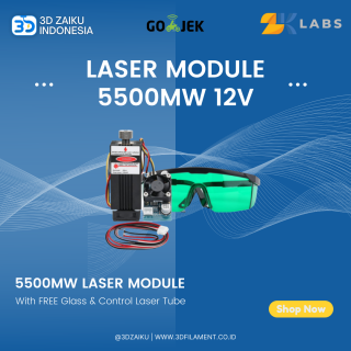 450NM 5500MW 12V CNC Laser Module Engraving with Control Laser